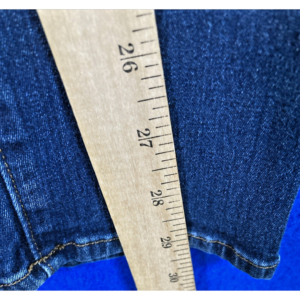 J Brand Super Skinny Jeans Womens Size 29 Dark Wash Blue Denim Stretch USA - Picture 15 of 16